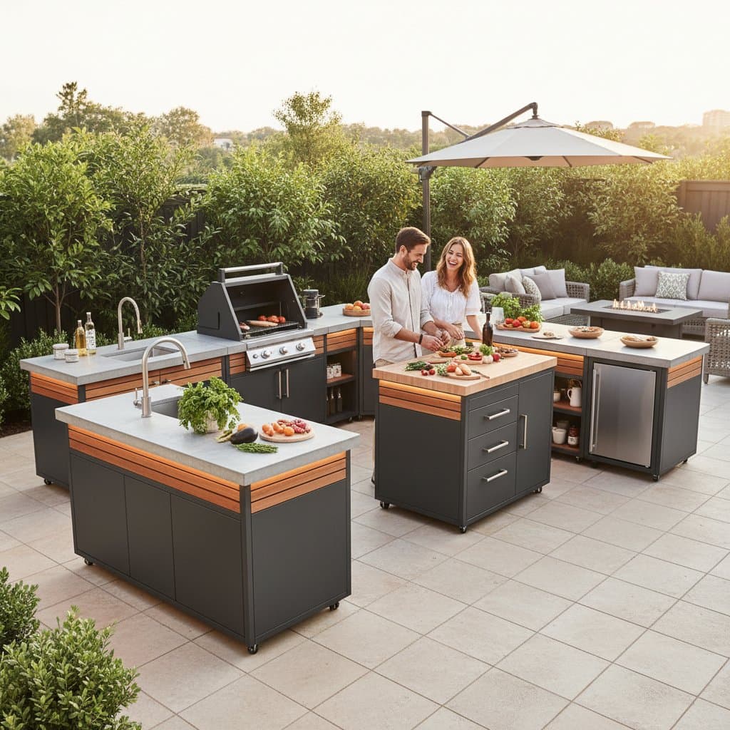 Featured image for Modular Outdoor Kitchens Adapt to Your Lifestyle