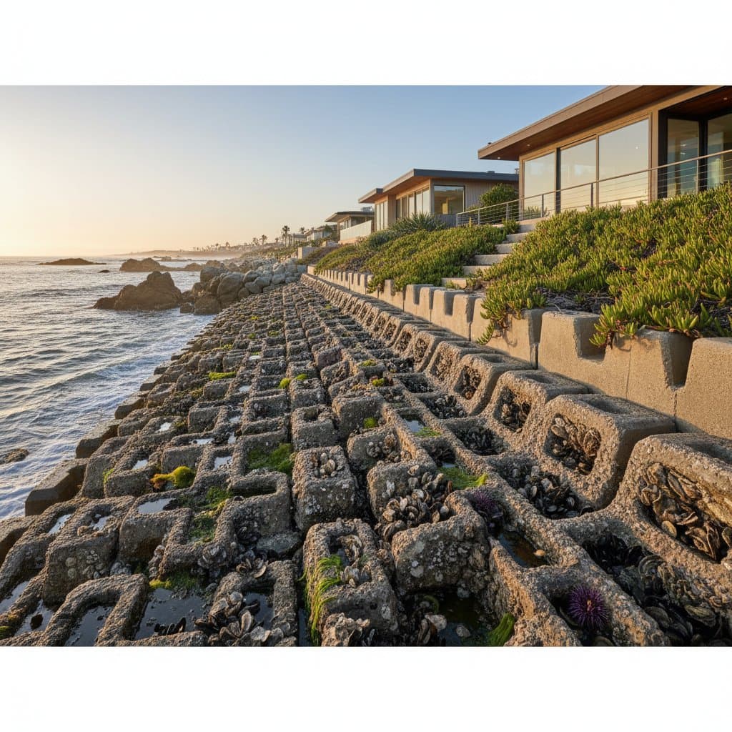 Featured image for Eco Seawalls Replace Concrete on Pacific Coast