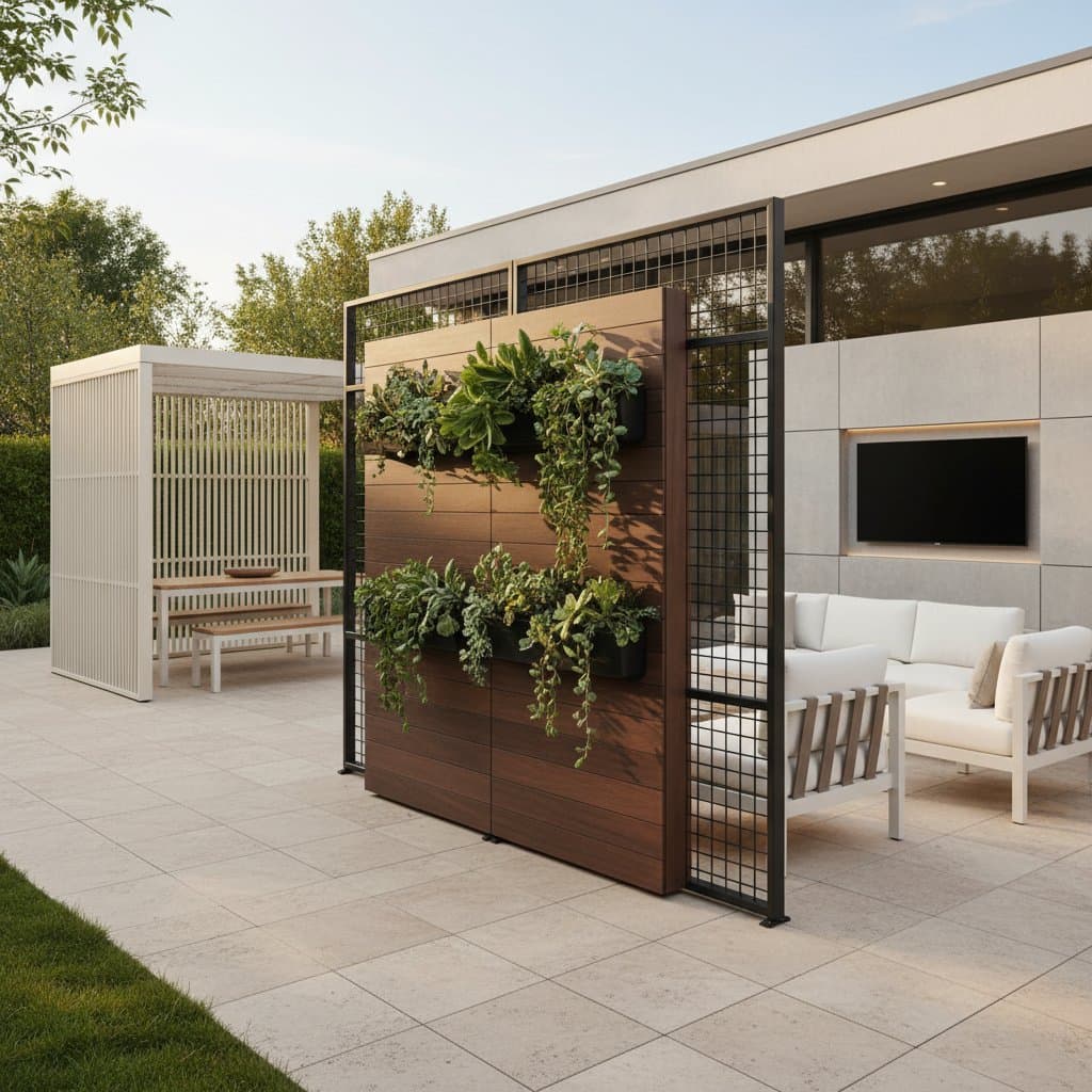 Featured image for 9 Snap-Together Wall Ideas for Flexible Outdoor Spaces