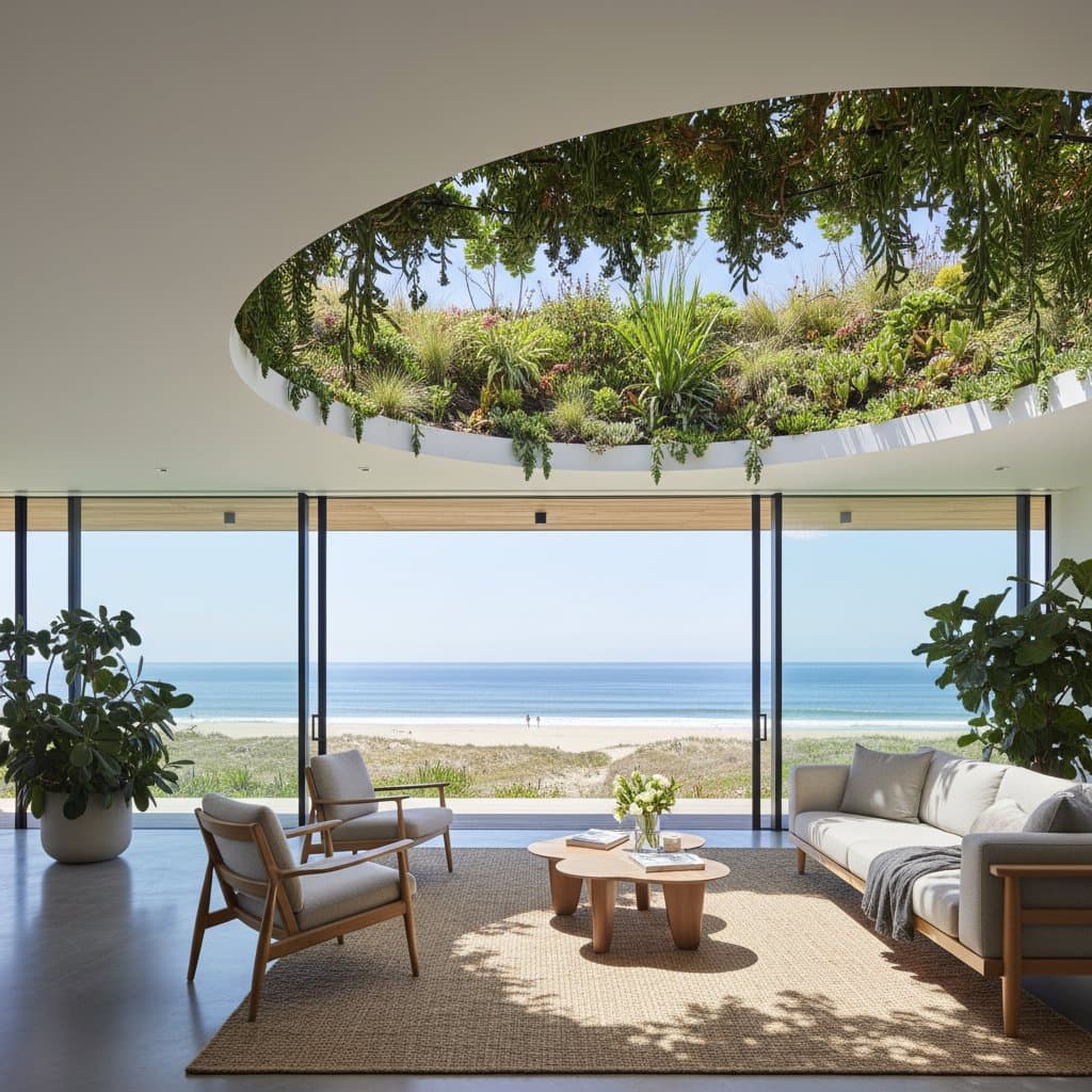 Featured image for Living Roofs Block 60% More Heat in Beach Homes