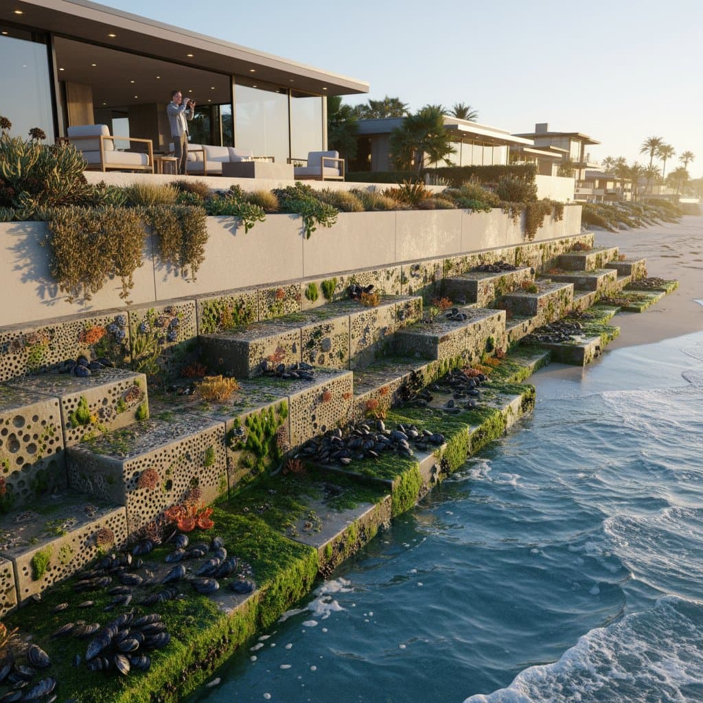Preview image for Living Seawalls Protect Shores While Restoring Marine Life