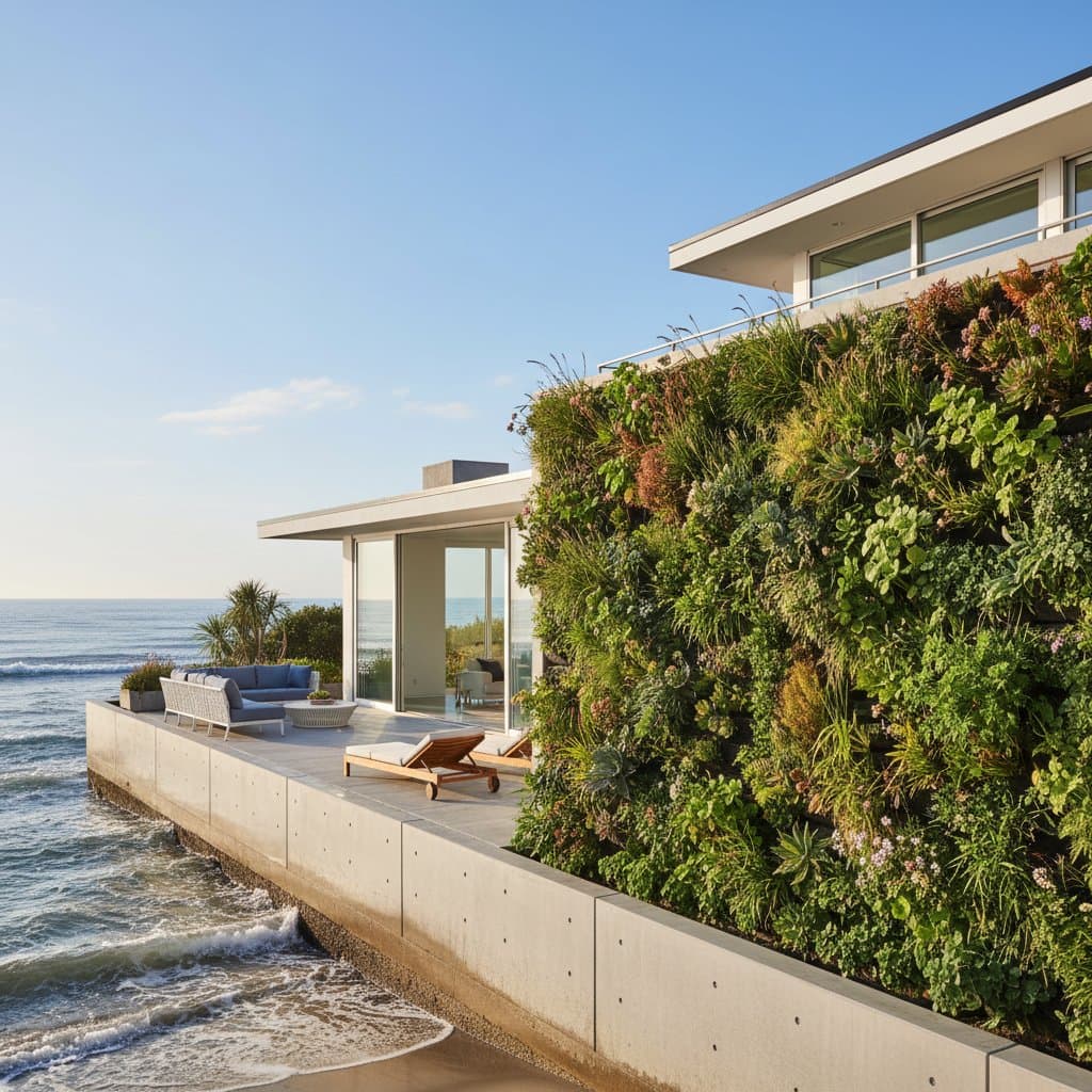 Preview image for Seawall Living Walls Stop Erosion and Add Privacy