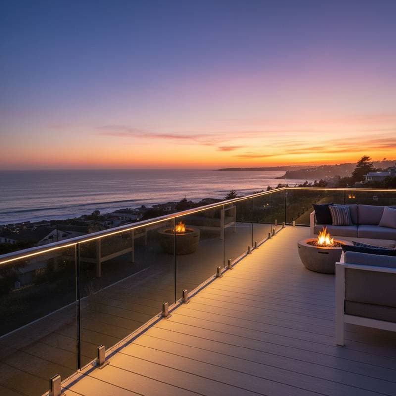 Featured image for Solar Glass Railings Blend Safety and Lighting