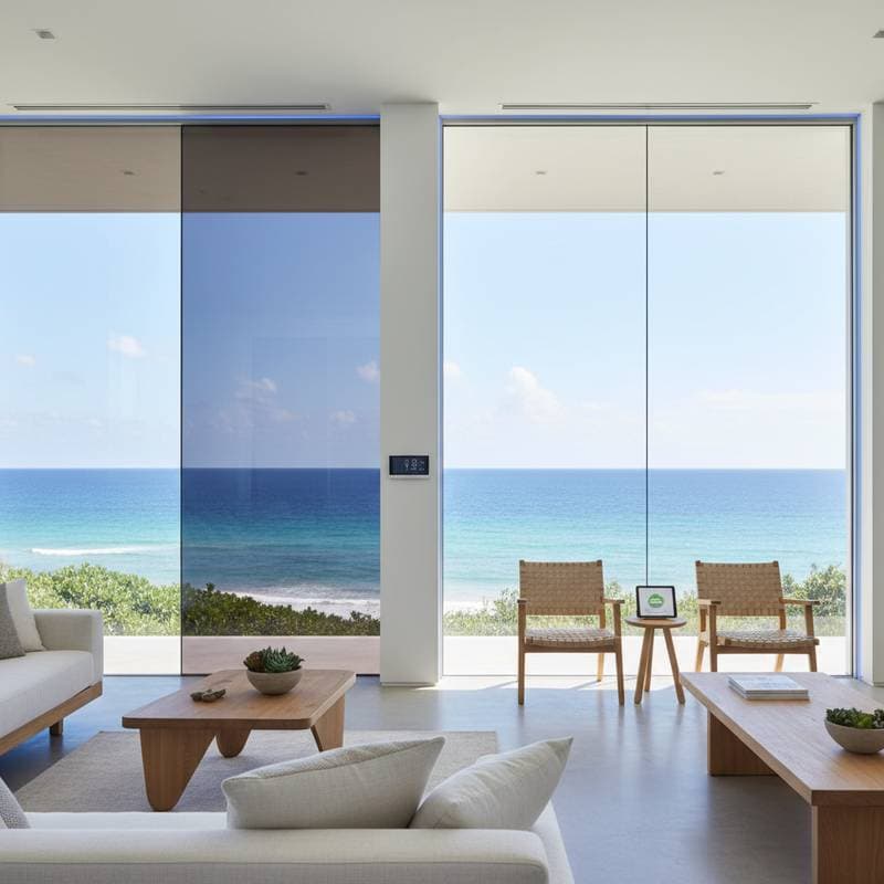 Preview image for Smart Glass Cuts Cooling Costs 30% in Beach Homes