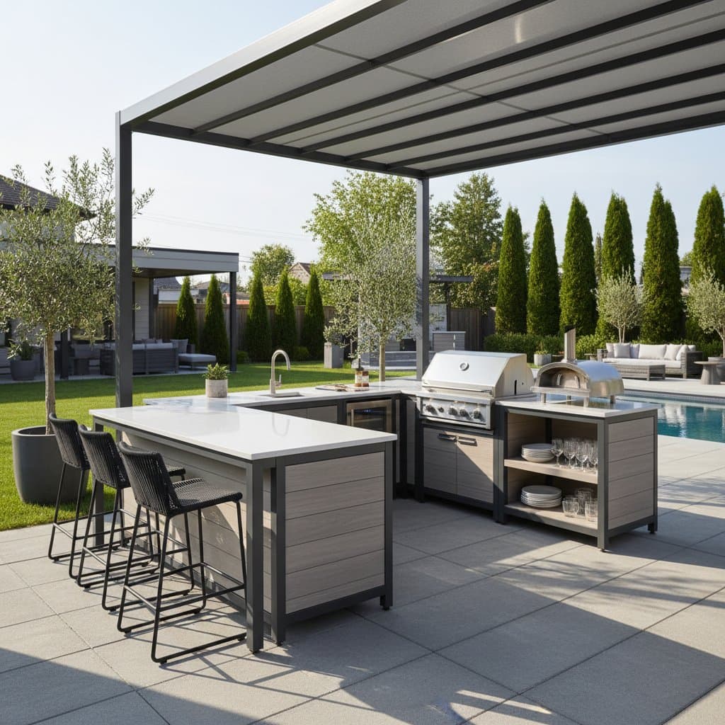 Featured image for Modular Outdoor Kitchens Cost 50% Less Than Built-Ins
