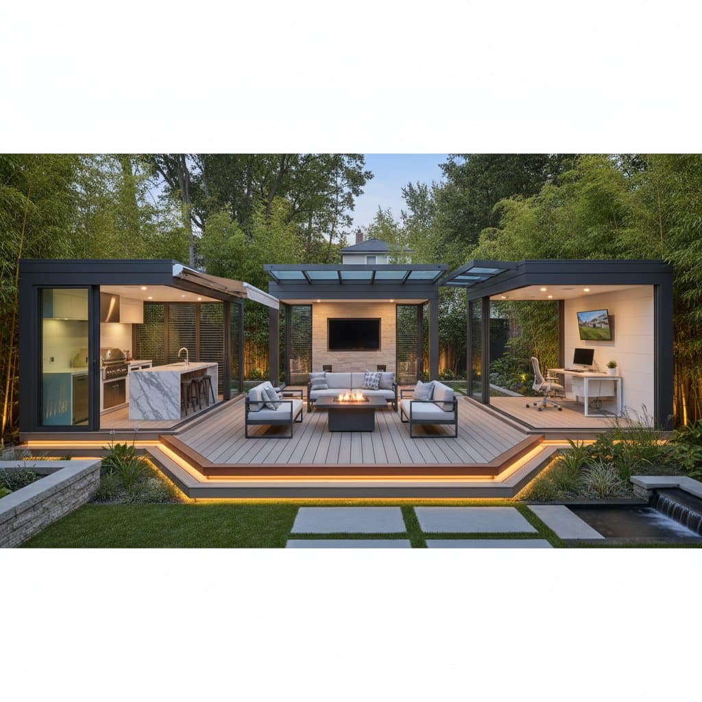Featured image for Modular Outdoor Rooms Reshape Backyards by 2026