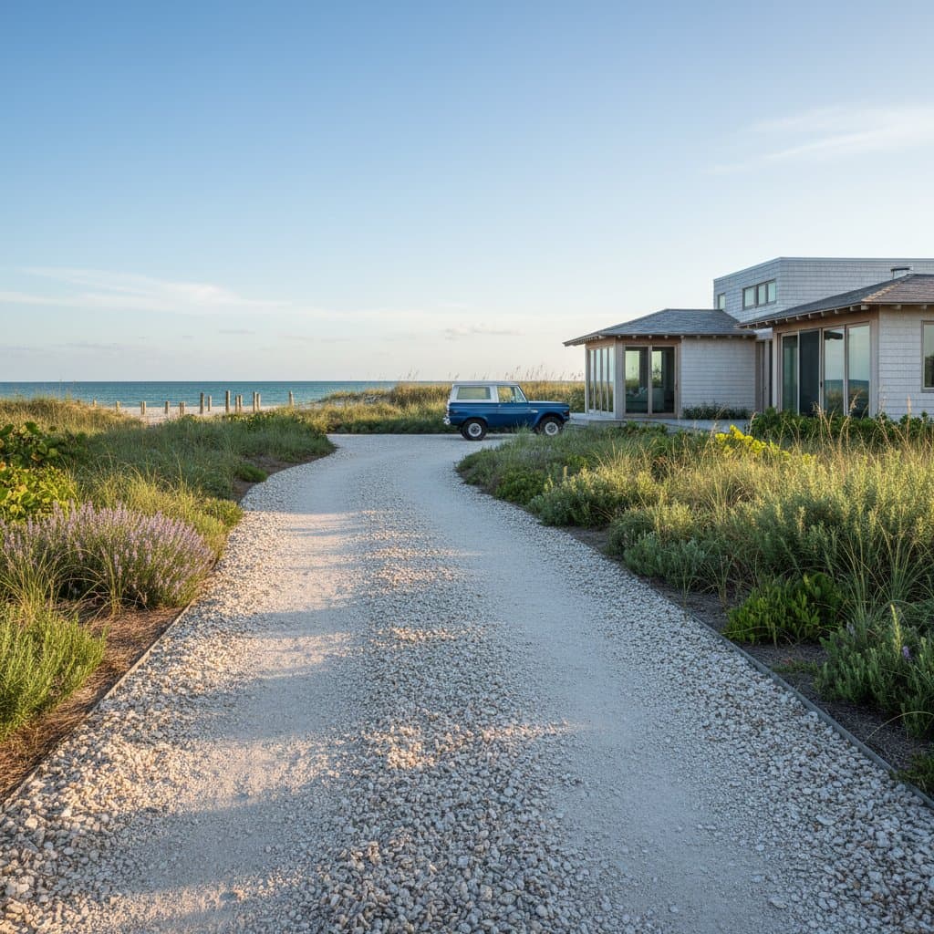 Preview image for Why Oyster Shell Driveways Beat Concrete for Coasts