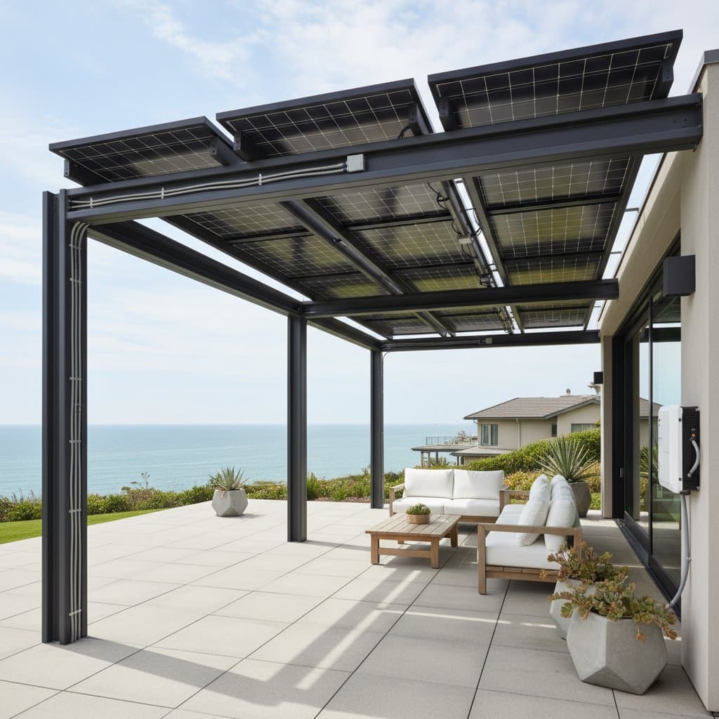 Featured image for Solar Pergolas Cut Energy Bills While Shading Patios