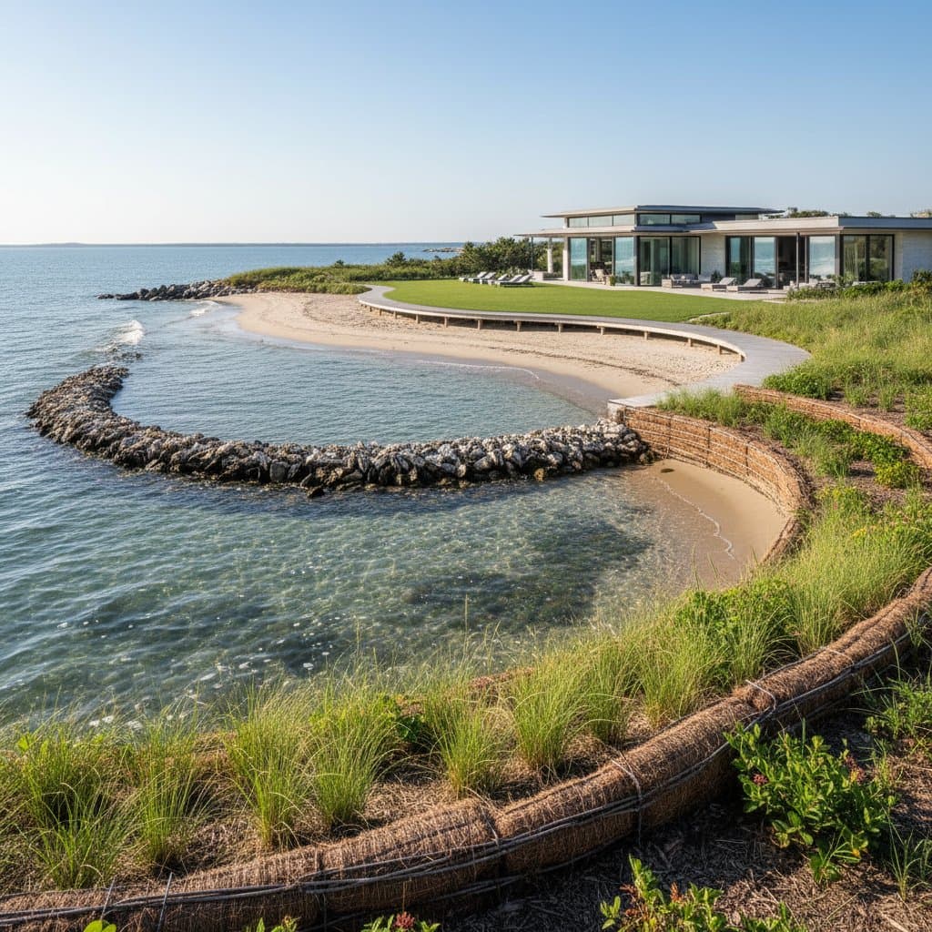 Featured image for Living Shorelines Outperform Seawalls for Erosion Control