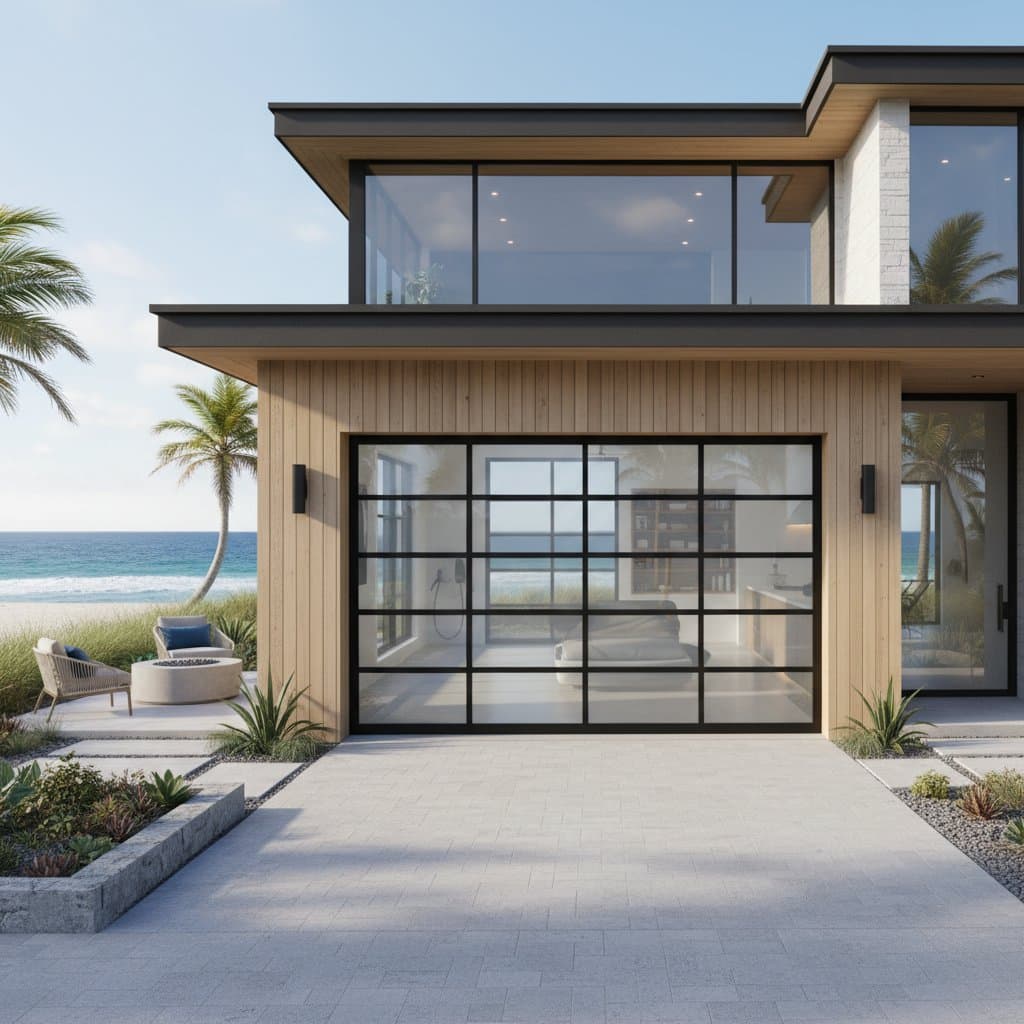Preview image for Glass Garage Doors Add 22% Value to Coastal Homes