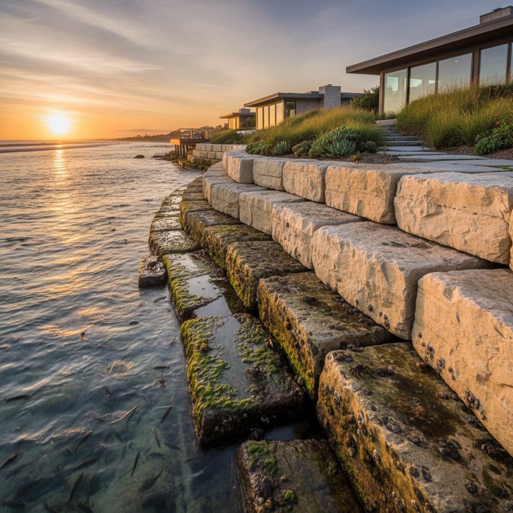 Preview image for Limestone Seawalls Cost Less Long-Term Than Concrete