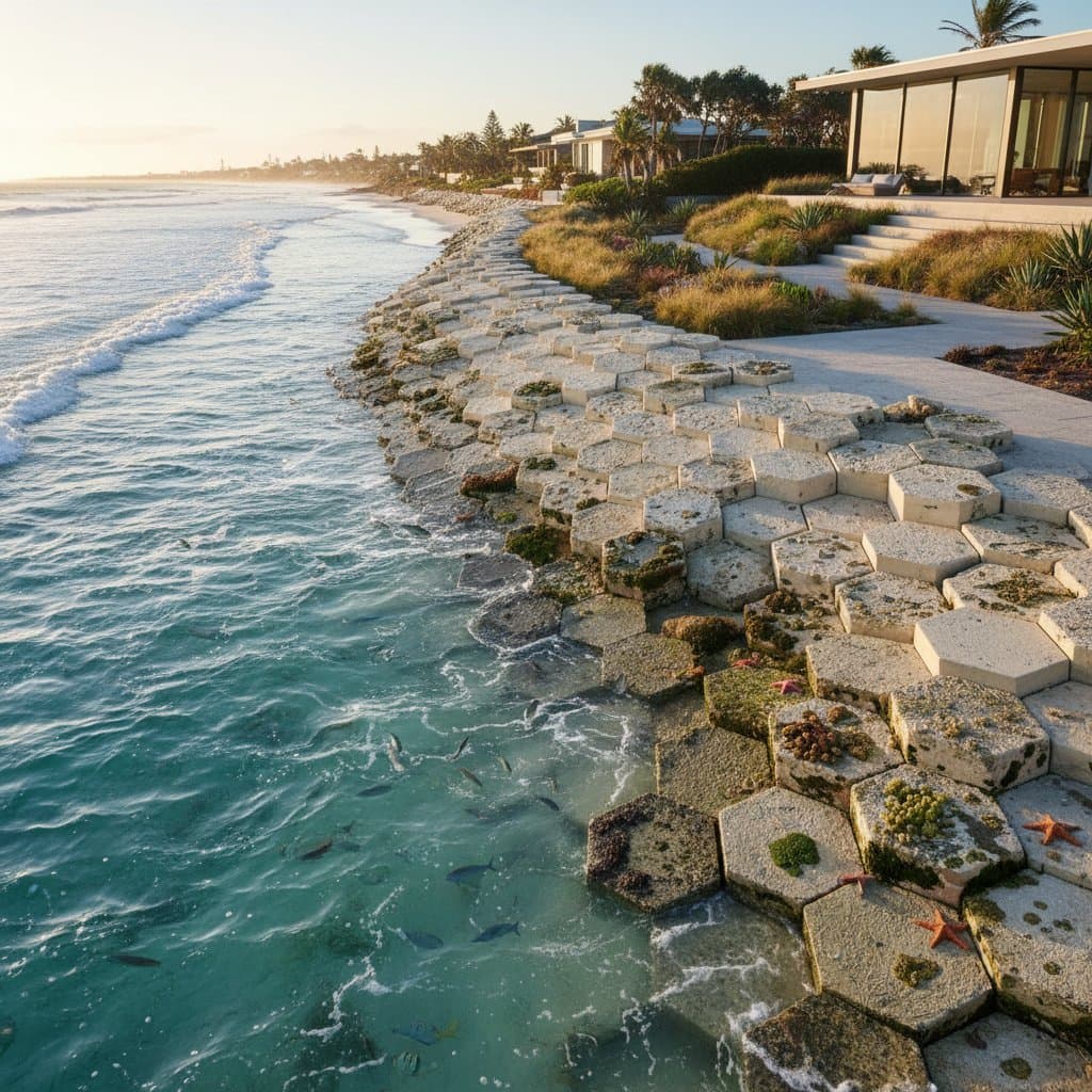 Featured image for Reef Tiles Cut Erosion Costs to $8K Per Install