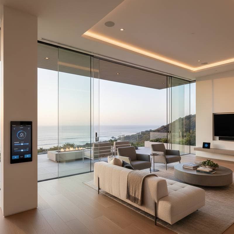 Featured image for Smart Glass Walls Transform Indoor-Outdoor Living
