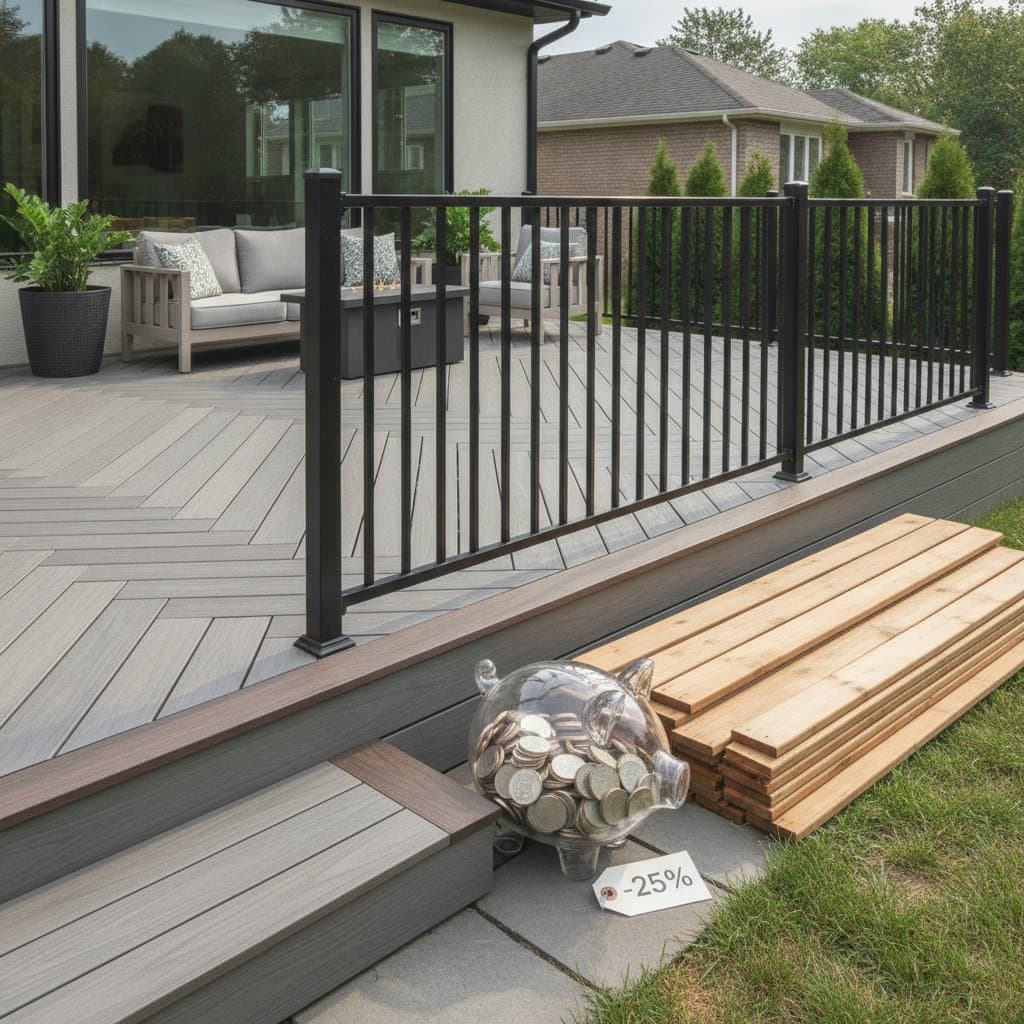 Image for Composite Decks Now 25% Cheaper Than Wood Options