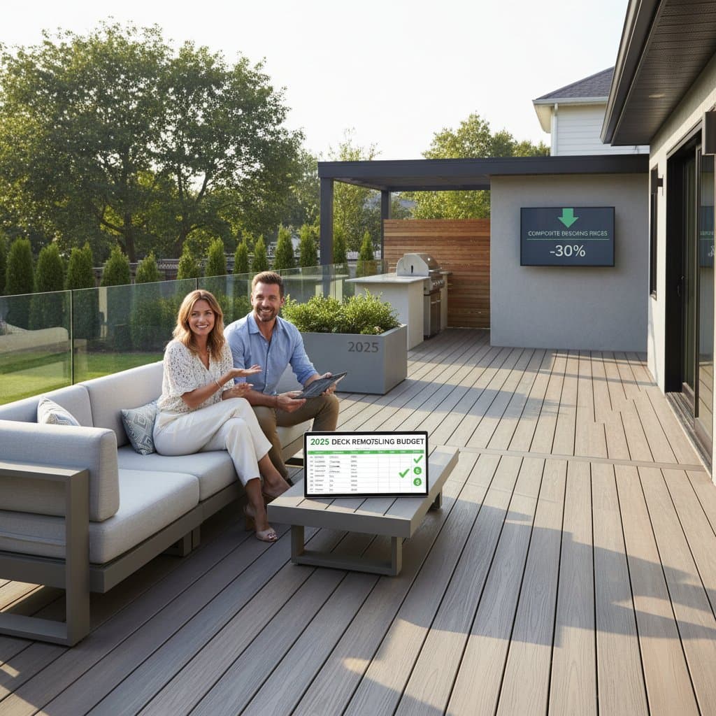 Image for Composite Decking Prices Drop 30% Due to Competition
