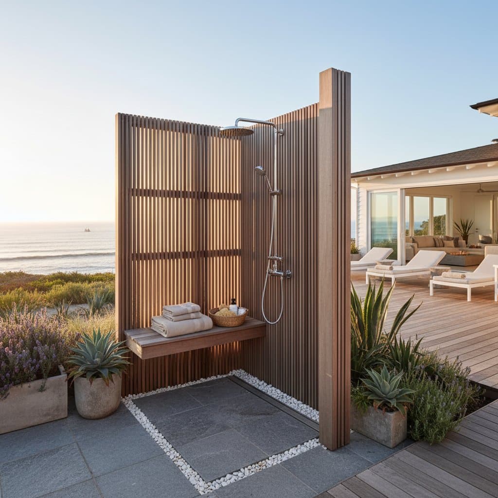 Featured image for Outdoor Showers Add $15K to Coastal Home Value