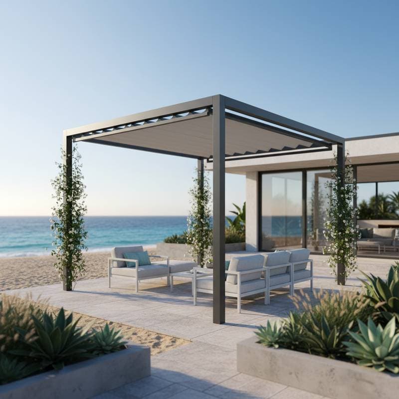 Image for Aluminum Pergolas Cut Maintenance Costs by 80%