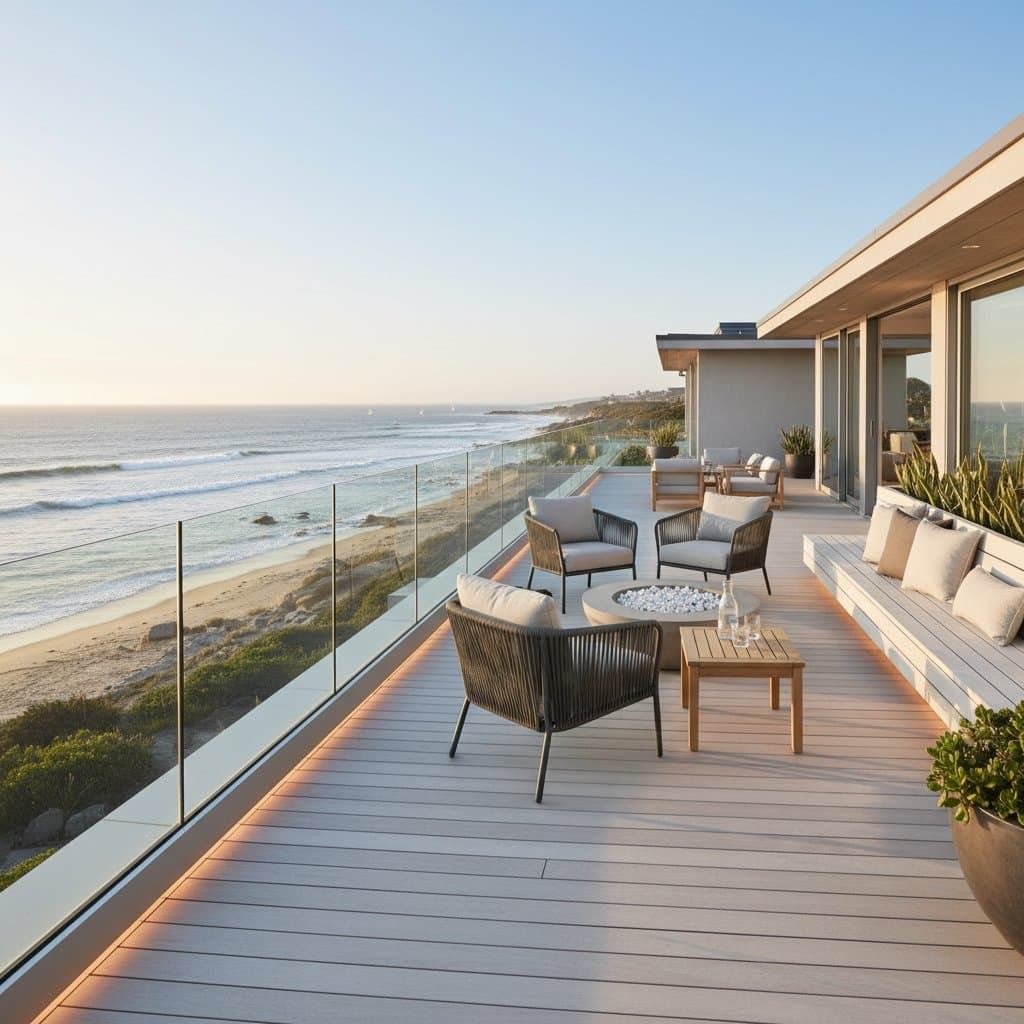 Featured image for Glass Rails Open Up Stunning Coastal Rooftop Views