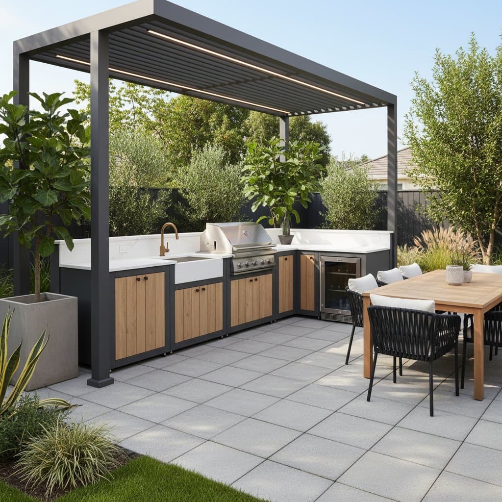 Featured image for Modular Outdoor Kitchens Save 30-50% vs Custom Builds