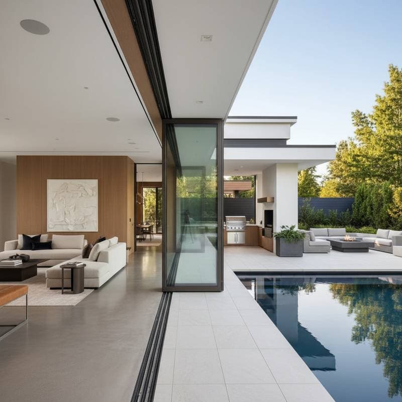 Featured image for Why Retractable Glass Walls Lead 2025 Design Trends