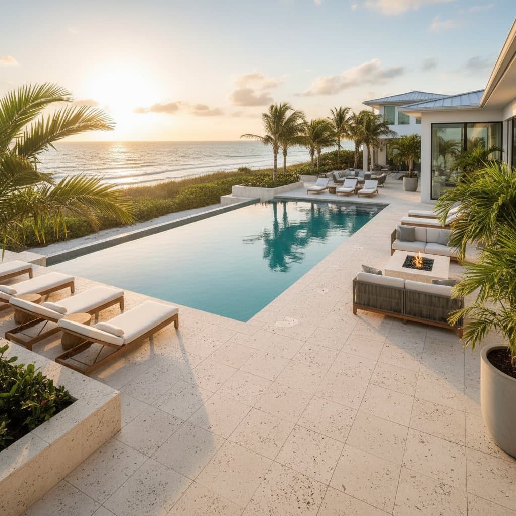 Featured image for Coral Stone Pool Decks Stay Cool in Florida Heat