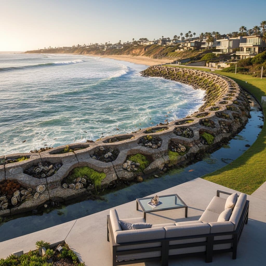 Featured image for Why Living Seawalls Outperform Concrete Barriers