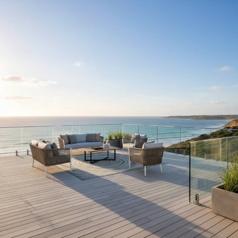 Featured image for Why Glass Railings Top Coastal Deck Trends for 2025