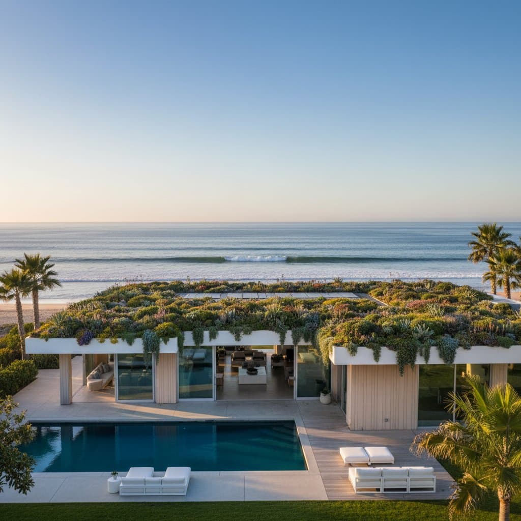 Featured image for Green Roofs Cut Beach House AC Costs 30%