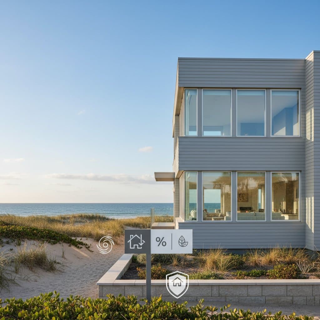 Featured image for Fiber Cement Siding Cuts Beach Home Insurance 15%