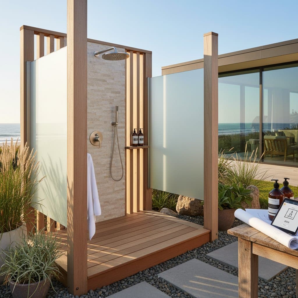 Image for Outdoor Showers Cost $1,500 to $20,000 in 2025