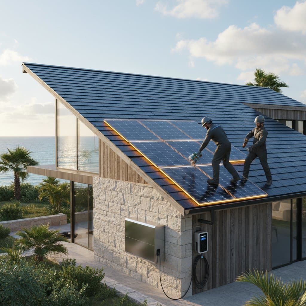 Featured image for Solar Shingles Blend Beauty With Coastal Energy Savings
