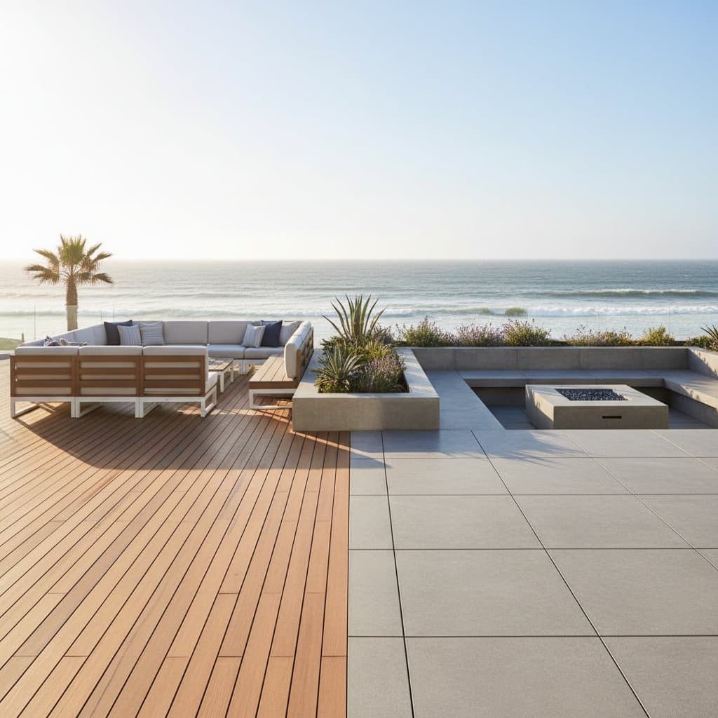 Image for Composite vs Concrete Patios: Coastal Cost Breakdown