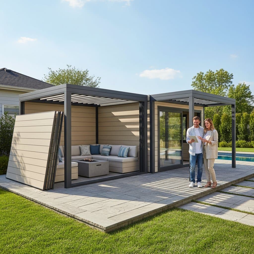 Featured image for Snap-Together Outdoor Rooms Cut Costs by 20%