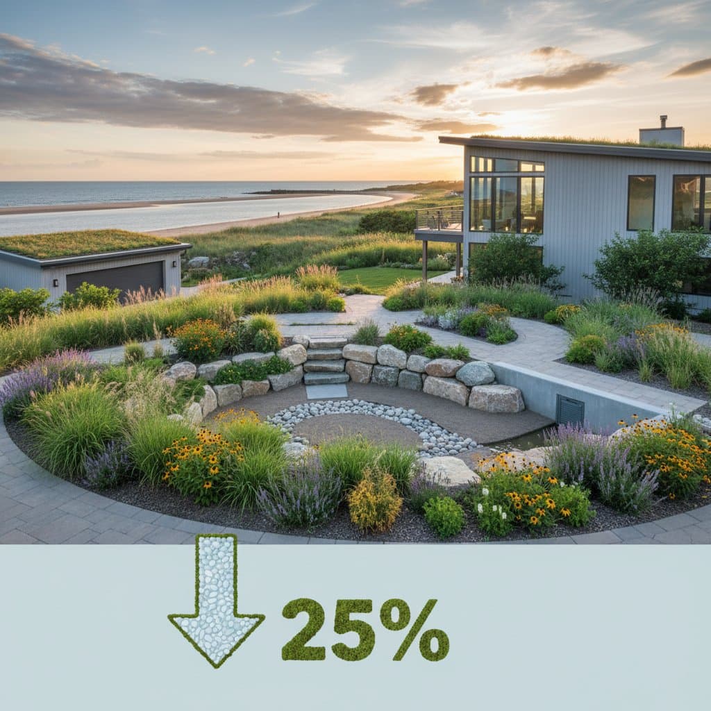 Featured image for Rain Gardens Slash Flood Insurance 25% in Coastal Zones