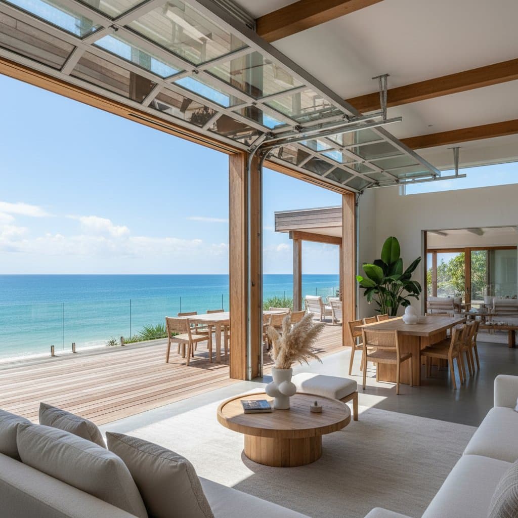 Preview image for Glass Doors Triple Light in Coastal Beach Homes