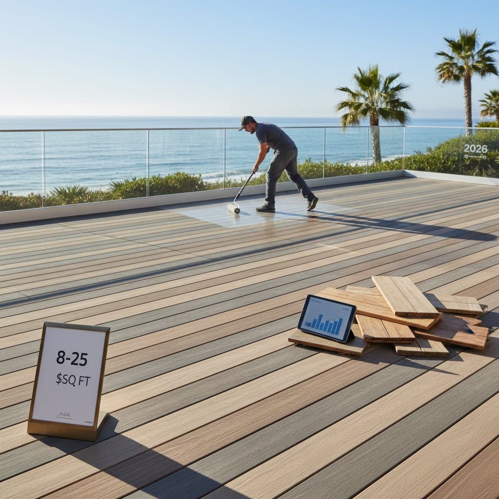 Image for Coastal Deck Resurfacing Costs $8-25 Per Square Foot