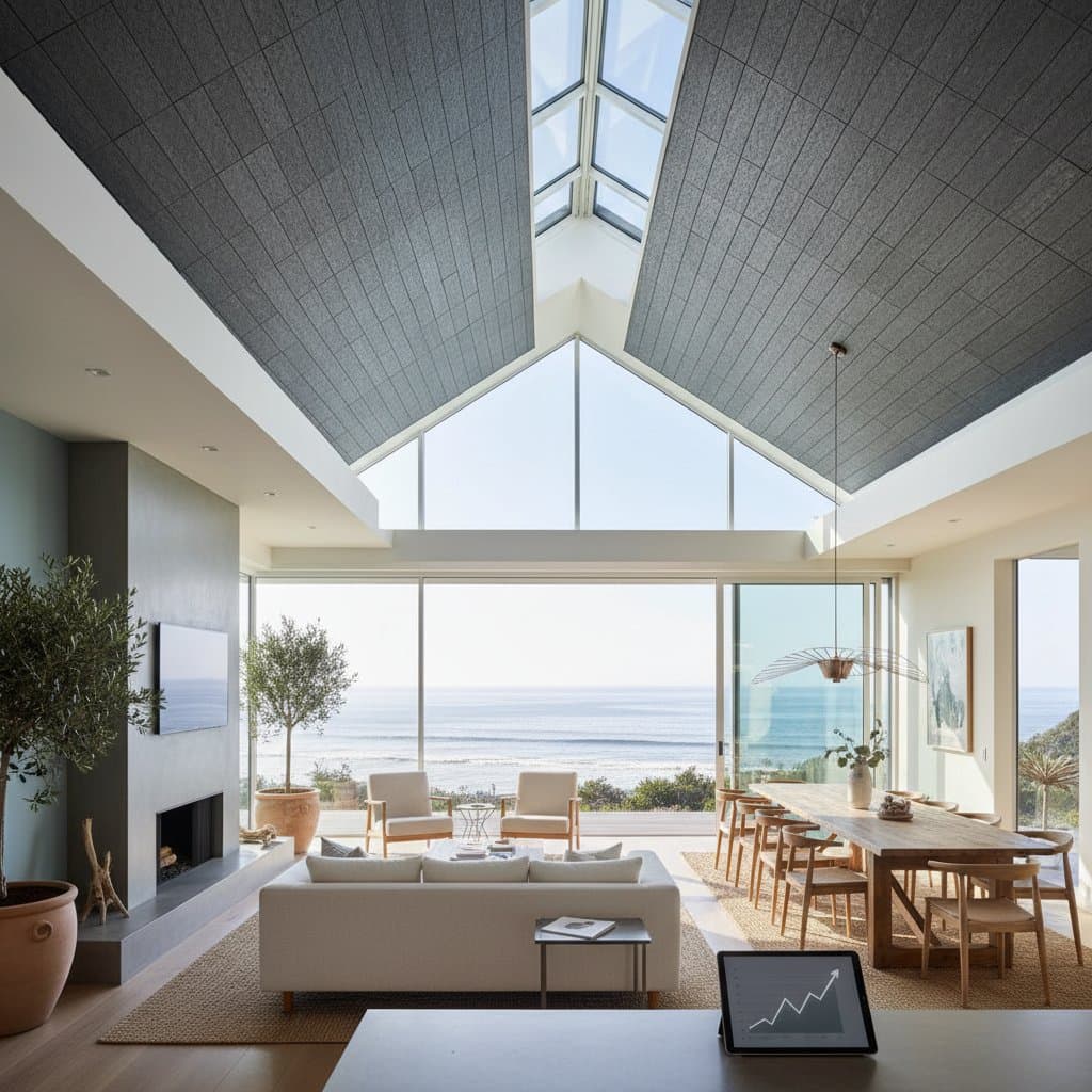 Featured image for Solar Roof Tiles Beat Panels for Coastal Homes