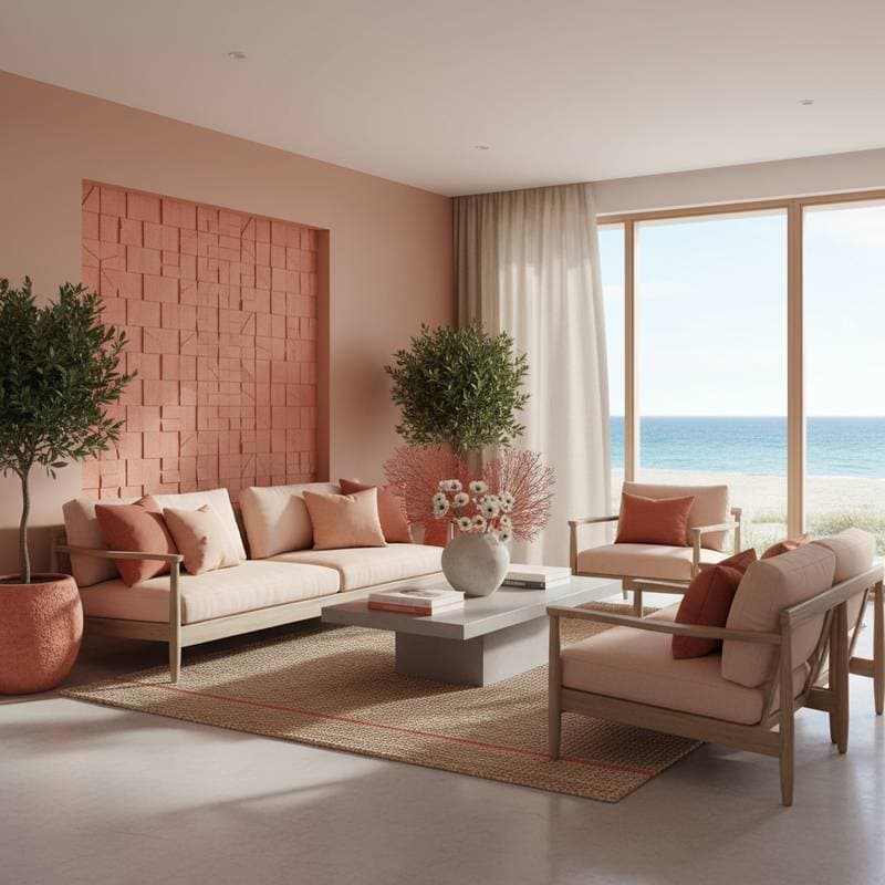 Preview image for Why Coral Became the Defining Beach House Color for 2026