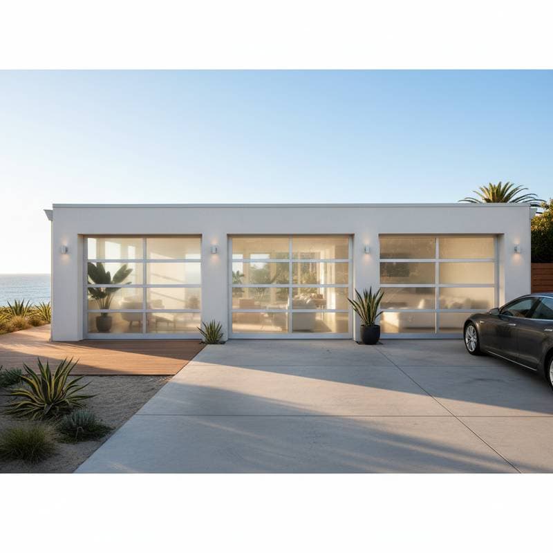 Preview image for Glass Garage Doors Bring Coastal Light Inside