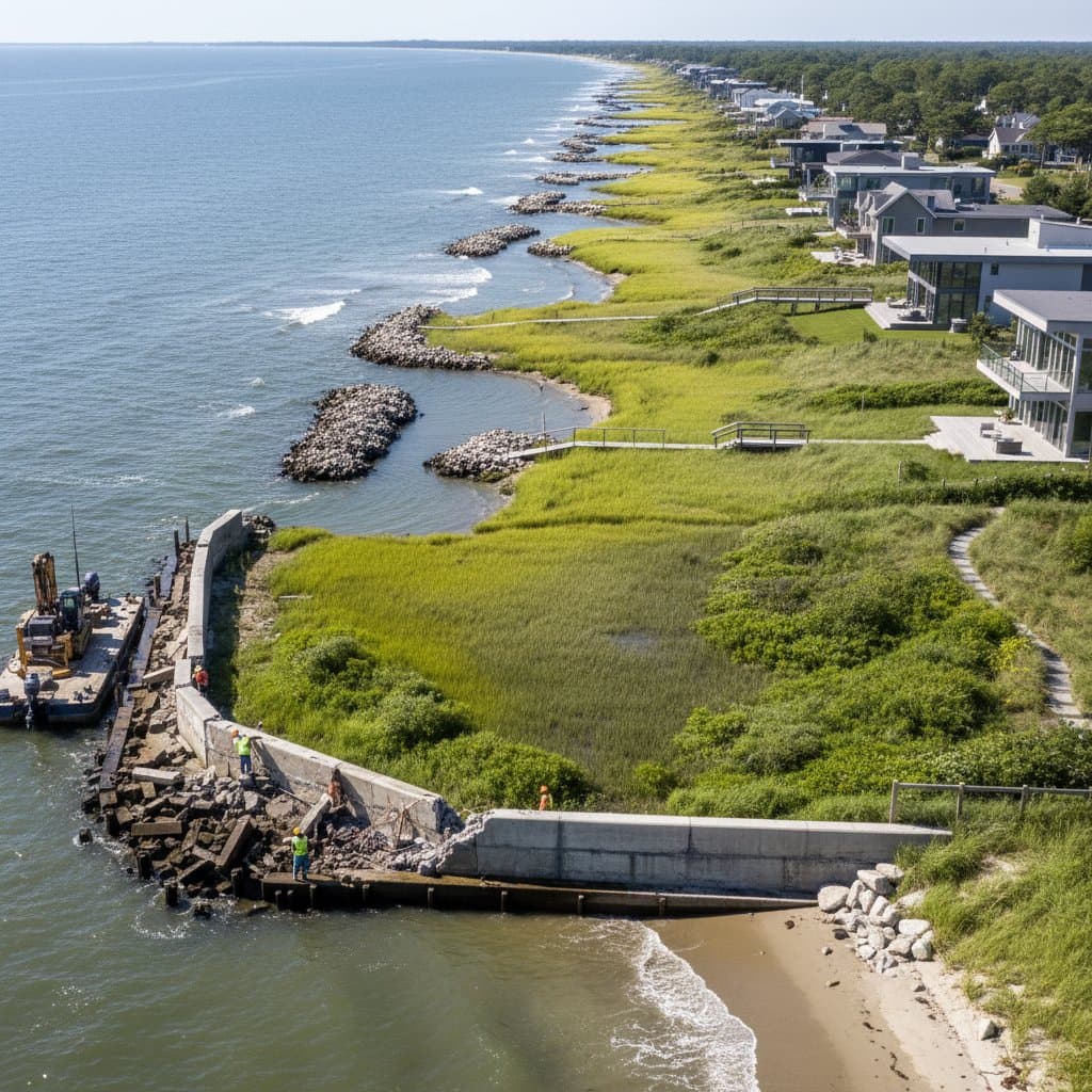 Featured image for Living Shorelines Replace Seawalls in 2026 Codes