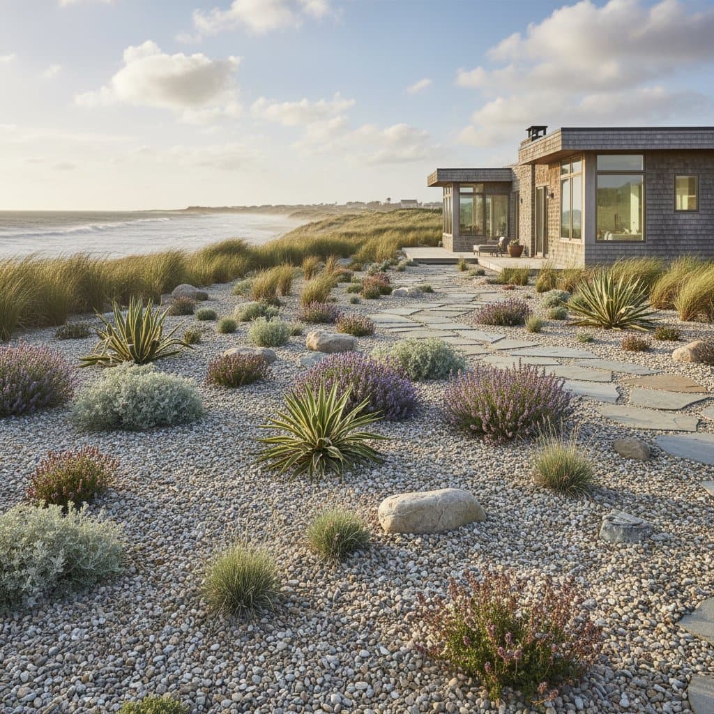 Featured image for Why Gravel Gardens Beat Lawns in Windy Climates