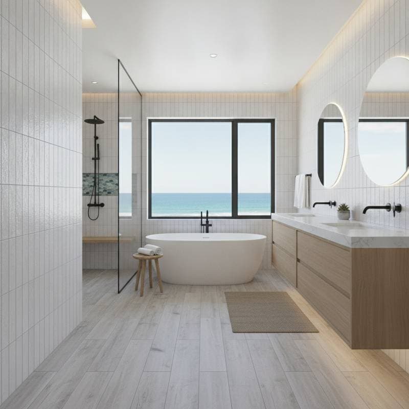Image for Coastal Bathroom Remodels: $8K to $35K in 2026