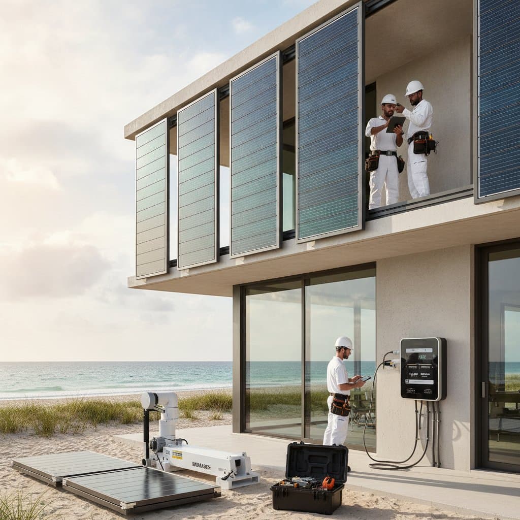 Featured image for Solar Storm Shutters Cut Coastal Energy Costs