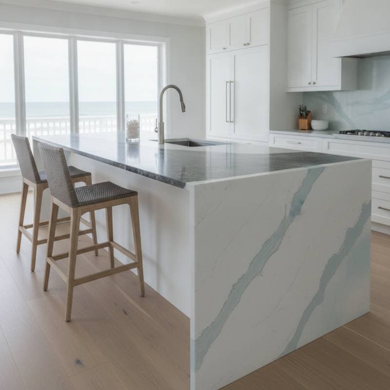 Featured image for Quartz Outlasts Granite in Coastal Salt Tests