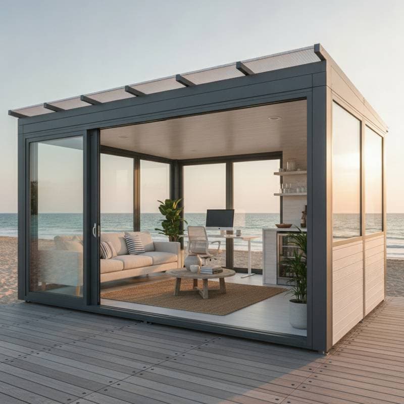 Preview image for Modular Patio Rooms Assemble in Days for Coastal Homes