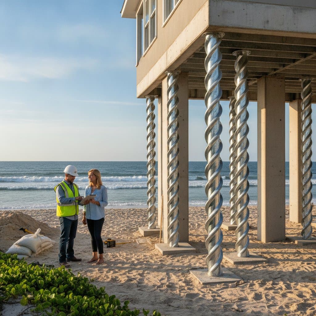 Image for Cut Coastal Foundation Costs 30% With Helical Piers