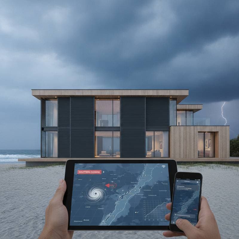 Featured image for Smart Shutters That Close Before the Hurricane Arrives