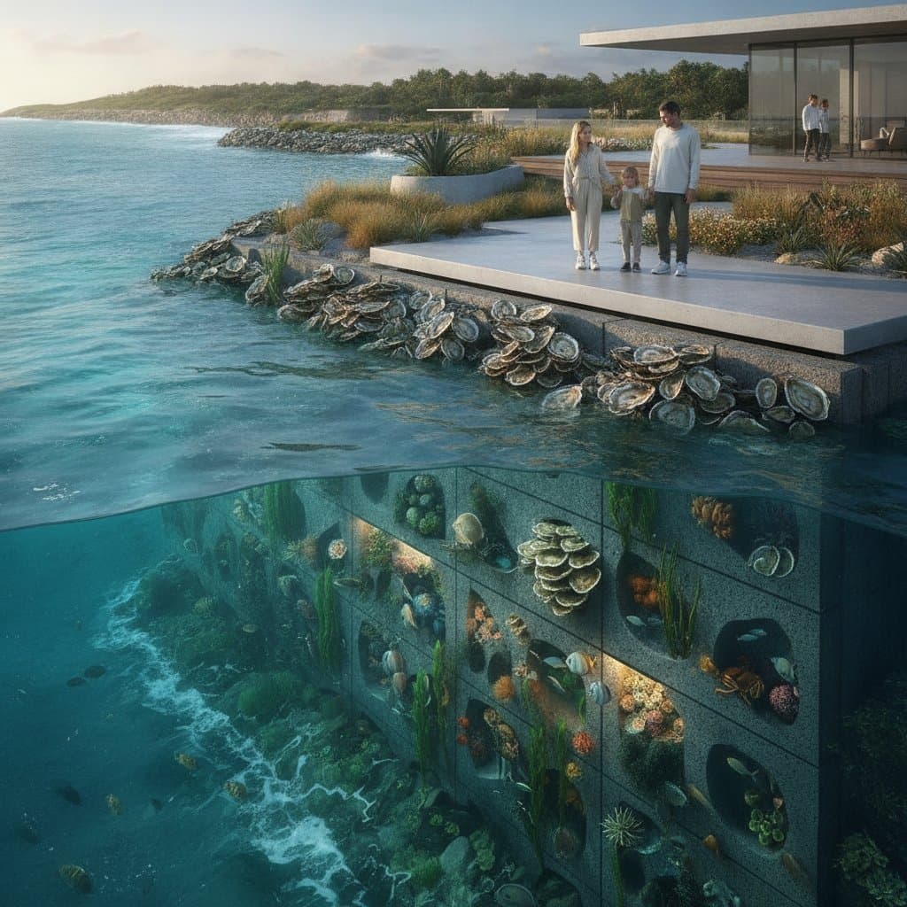 Featured image for Living Seawalls Blend Erosion Defense with Marine Life