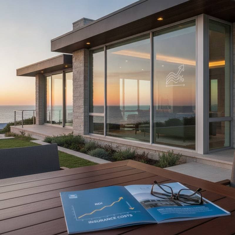 Image for Impact Glass Cuts Coastal Insurance Costs by 35%