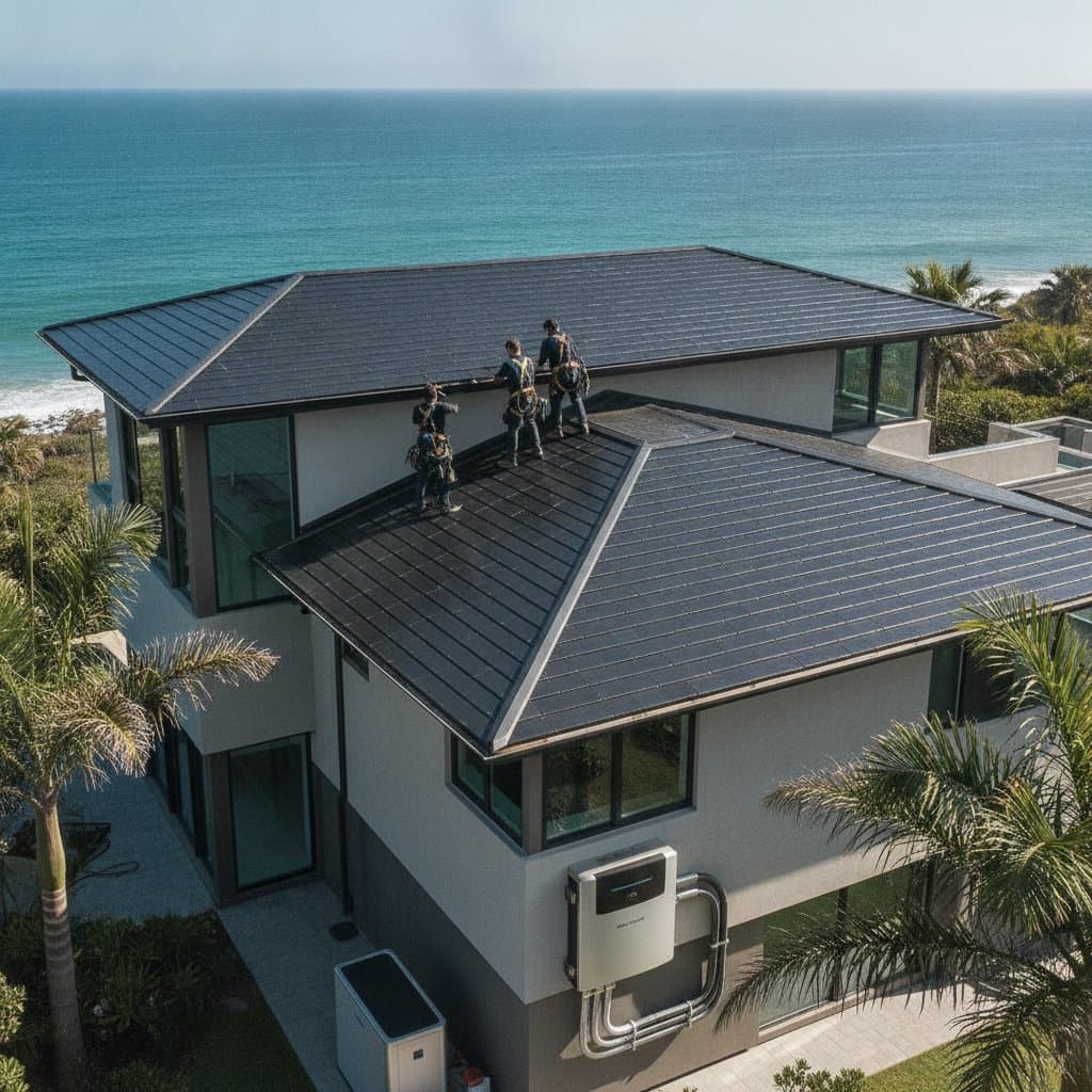 Featured image for Solar Shingles Slash Coastal Energy Bills 50-70%